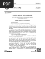 General Assembly ONU