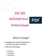 Esc 301.02 II Ecology A Short