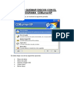 Manual Cdburnerxp