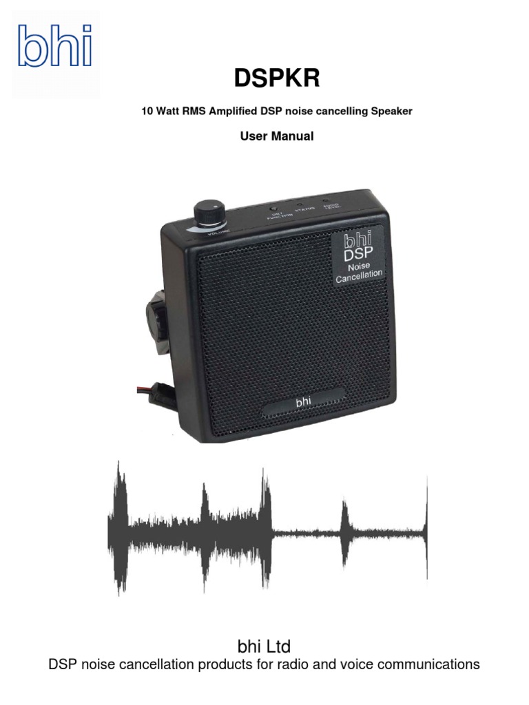 dsp noise cancelling