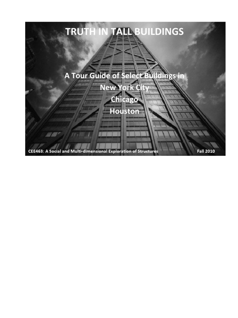 Exploring Iconic Tall Buildings | PDF | World Trade Center (1973–2001 ...