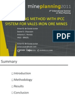 Strip Mining Method With Ipcc System For Vales Iron Ore Mines
