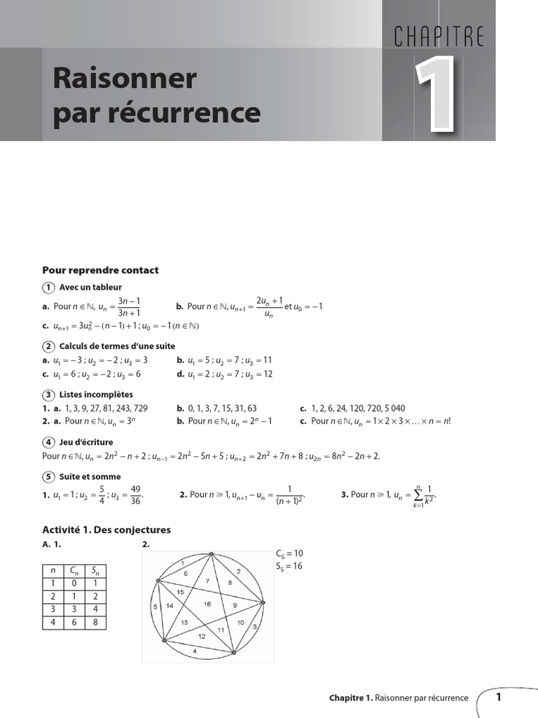 Maths Livre Du Prof Courbe Tangente Geometrie