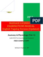 Massage Licensure Examinations Manual Volume 1 Free