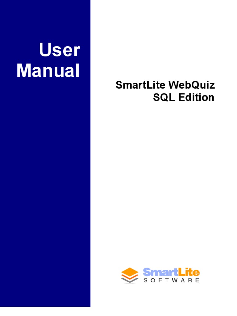 WebAdmin SQL User Manual | PDF | Email | Password