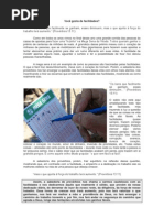 Você gosta de facilidades