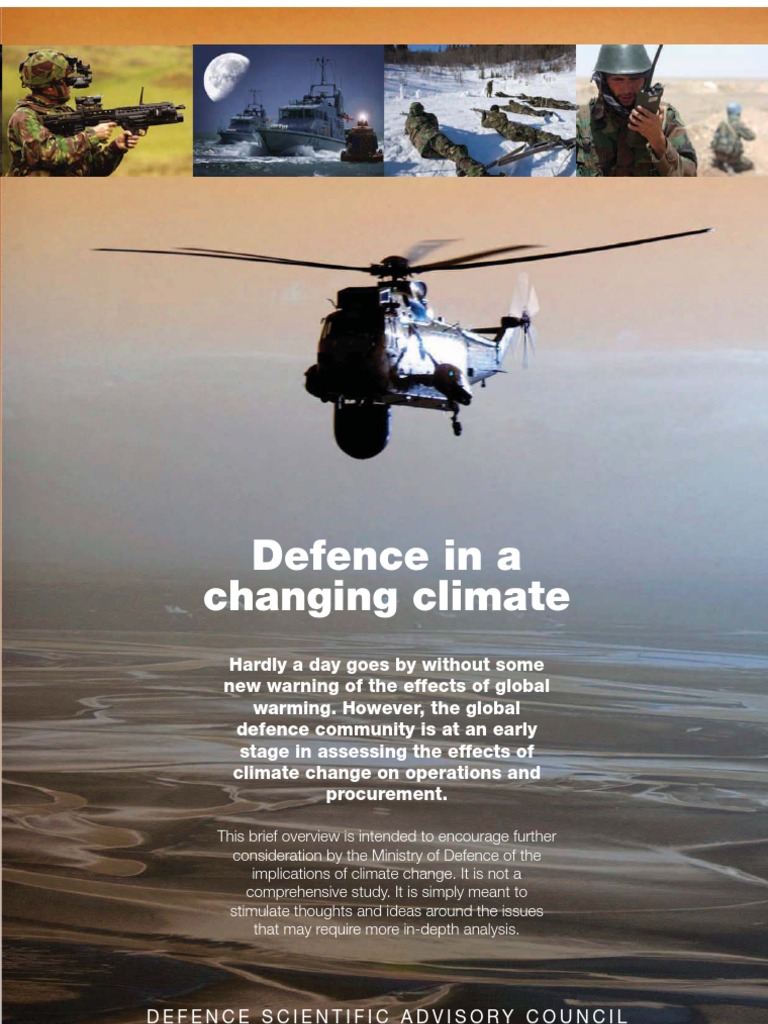 Defence in A Changing Climate | PDF | Effects Of Global Warming ...