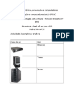 EFA Ficha de Trabalho Nº 3