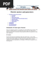 Electric Motors and Generators: Schematics of Some Types of Motor