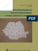 Considerente Asupra Procesului de Descentralizare