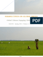 Perspectives On Global Issues - "Policy Coherence For Burma's Opium Economy" On PG 51