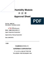 HMZ - 433 Sensor de Humedad