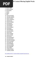 Bad Keyword List | PDF | Sexology | Sexual Reproduction