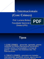 Crimes Internacionais Aula 2013