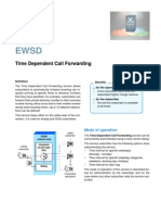 Time Dependent Call Forwarding: Mode of Operation