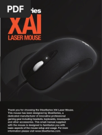 SteelSeries Xai Manual