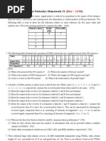 Wireless Networks/ Homework #3 : Distance (KM) Radio (DB) Wire (DB)