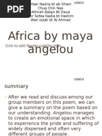 Download africa by maya angelou by Intan Nazira SN122246445 doc pdf