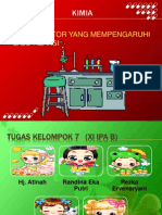 Kimia Xi Laju Reaksi