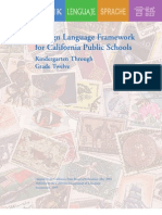 Foreign Language Framework For CA Public Schools