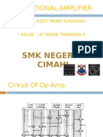 Operational Amplifier: SMK Negeri 1 Cimahi