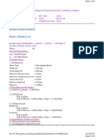 Seismic Coefficient Method Frame Design Report