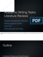 Literature Review Outline