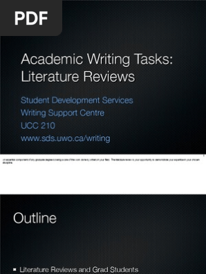 Literature Review Outline