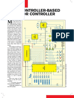 microcontroller based dc motor controller