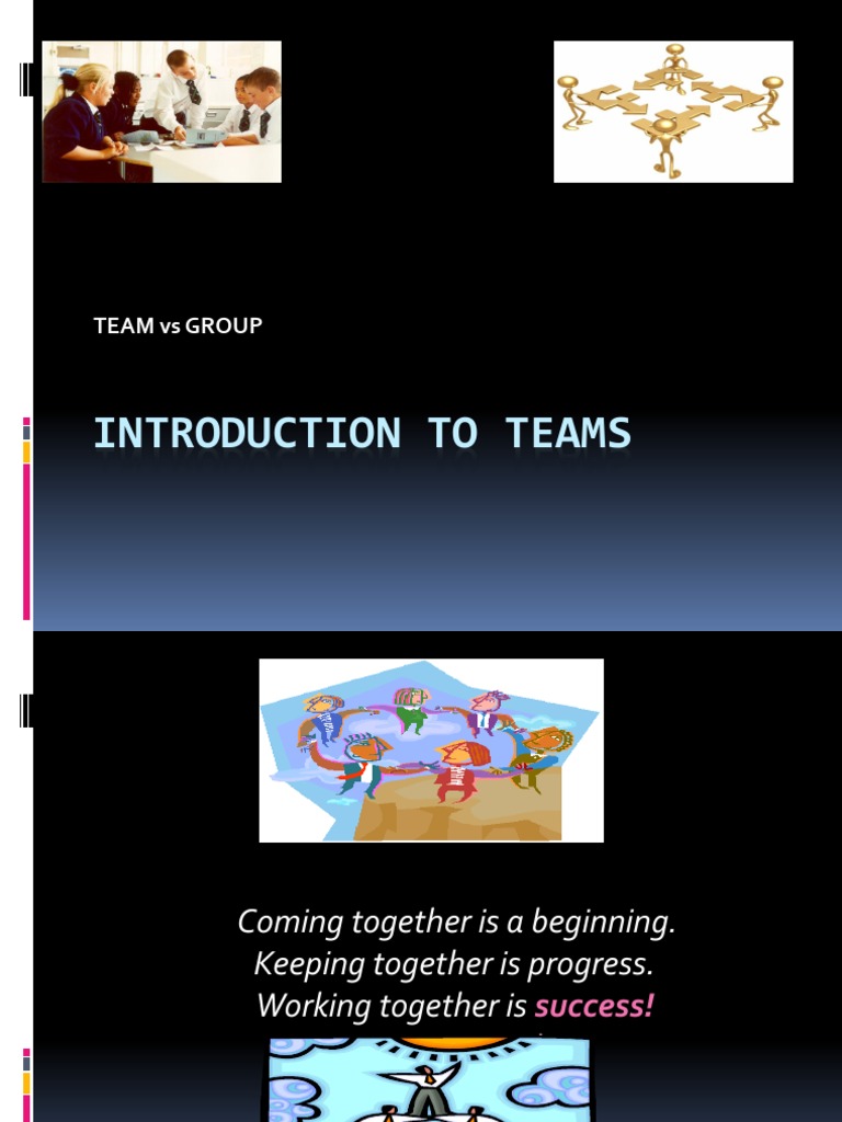 Team Vs Group | PDF | Conflict (Process) | Leadership