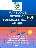 Manejo de Residuos Farmaceuticos y Afines