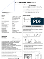 Manuale Istruzioni Cronotermostato Perry DECRNN005