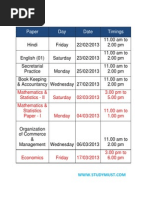 Download HSC TIMETABLE 2013 COMMERCE by Studymustcom SN122309557 doc pdf