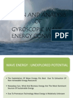 Gyroscopic Wave Energy Convertor