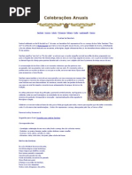 Celebrações Anuais