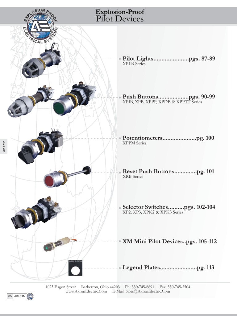 Akron | PDF | Light Emitting Diode | Switch