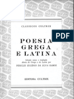 Poesia grega e latina - seleção