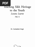 Download Teaching Sikh Heritage to the Youth Volume 1 by Gurbaksh Singh by Harpreet Singh SN122336635 doc pdf