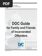 Dept of Correction Guide For Family