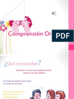 Comprensión Oral