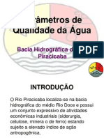 Parametros de Qualidade Da Agua BHRP