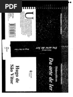 Hugo de São Vitor - Da Arte de Ler (Didascálicon)