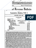 Bureau of Internal Revenue Cumulative Bulletin VIII-1 (1929)