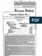 Bureau of Internal Revenue Cumulative Bulletin XII-1 (1933)