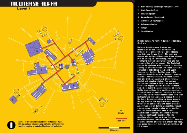 Moonbase Alpha Level 4 Space 1999 | PDF | Science | Science (General)
