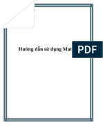 Huong Dan Su Dung Matlab