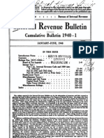Bureau of Internal Revenue Cumulative Bulletin 1940-1