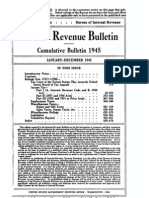 Bureau of Internal Revenue Cumulative Bulletin 1945