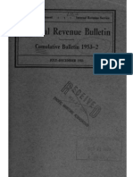 Internal Revenue Service Cumulative Bulletin 1953-2