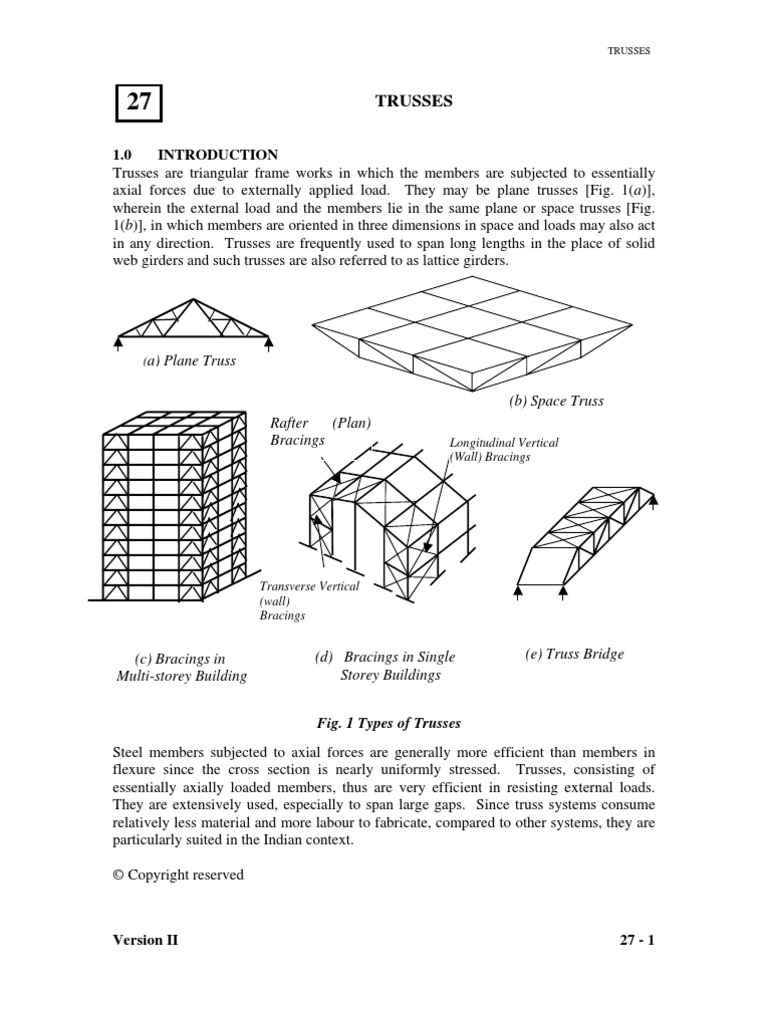 Truss | PDF